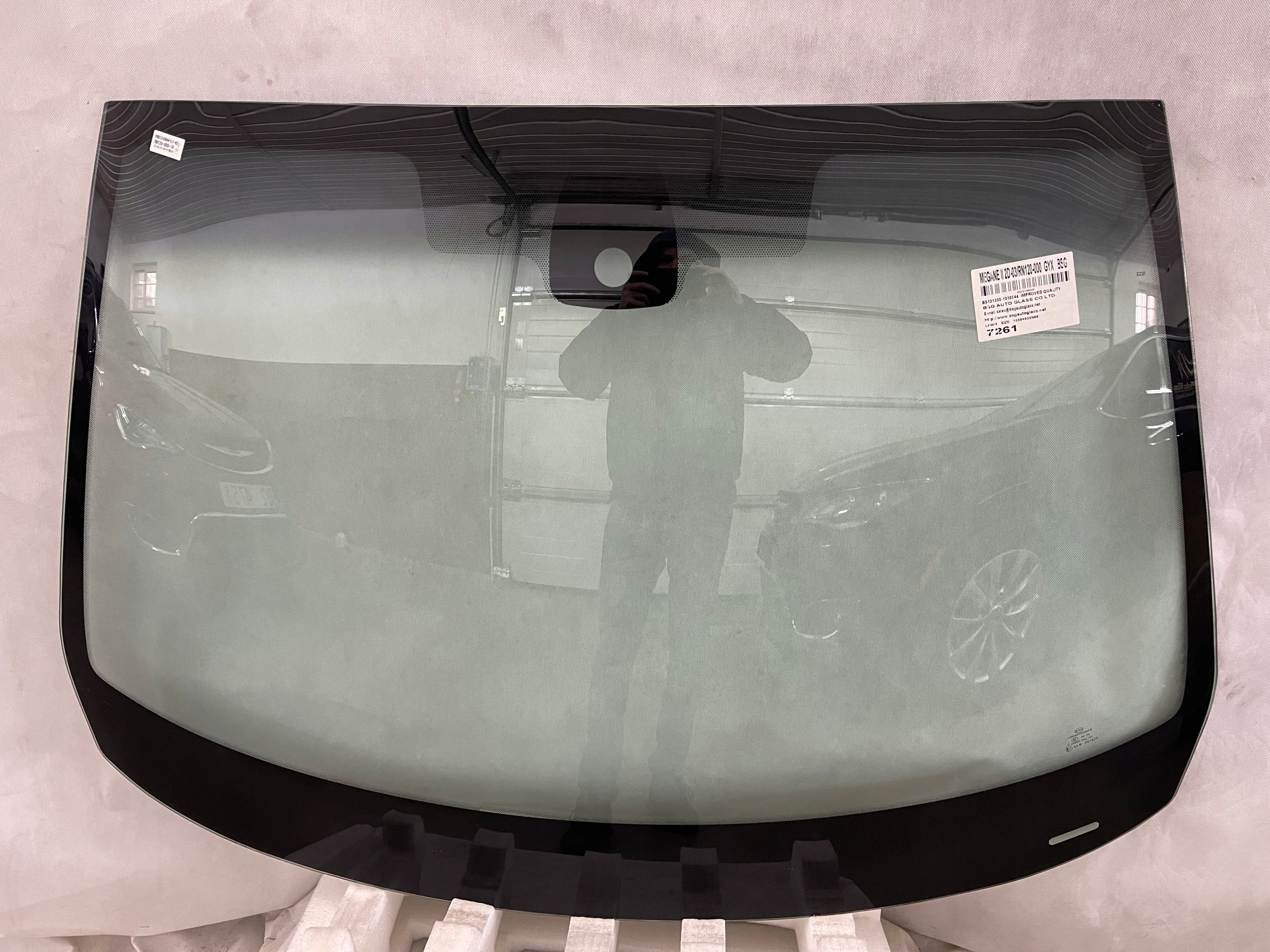 RENAULT MEGANE II COUPECABRIO SZYBA PRZEDNIA 03-10