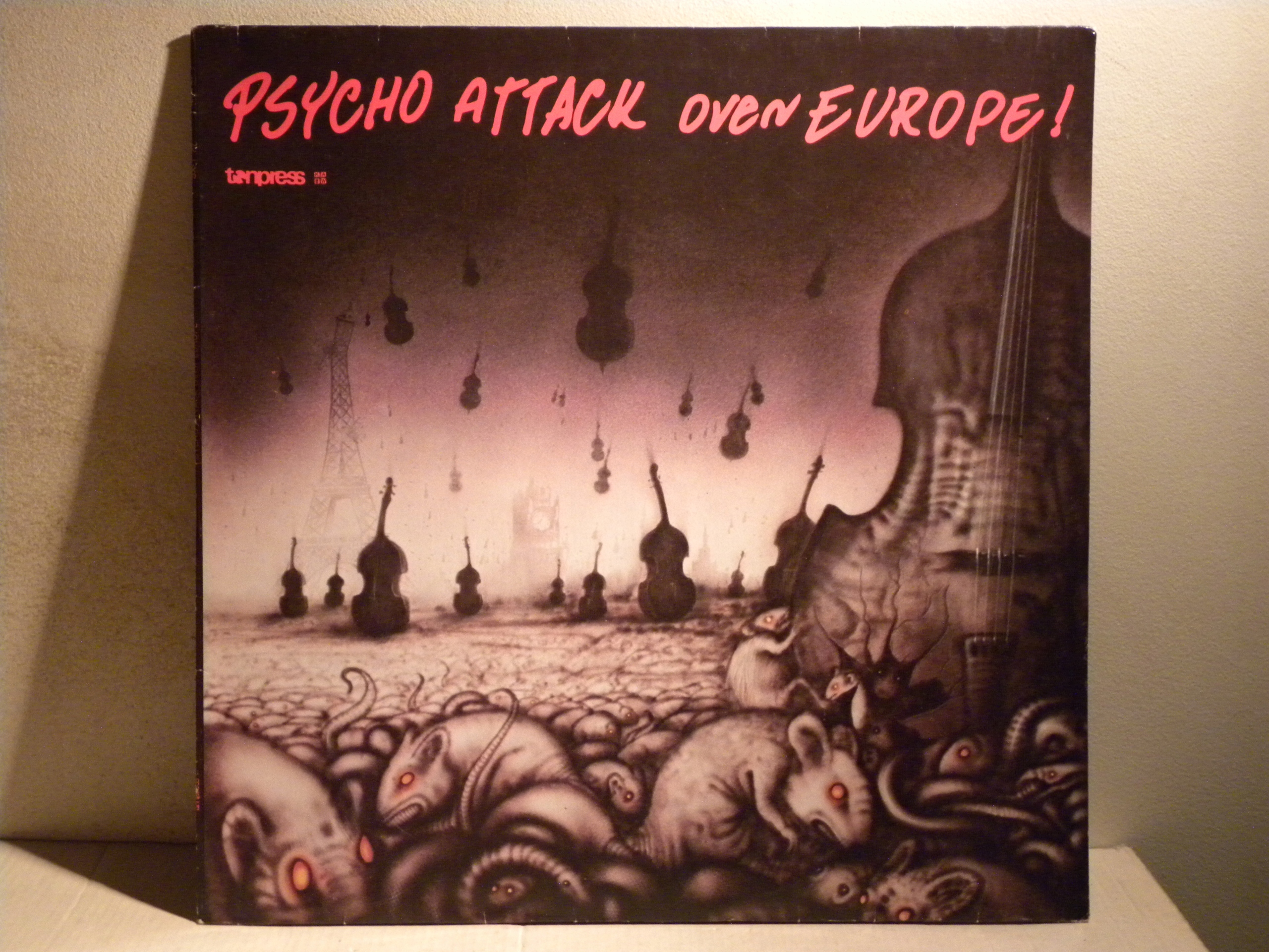 PSYCHO ATTACK over EUROPE!LPレコード 2枚セット Psycho Attack
