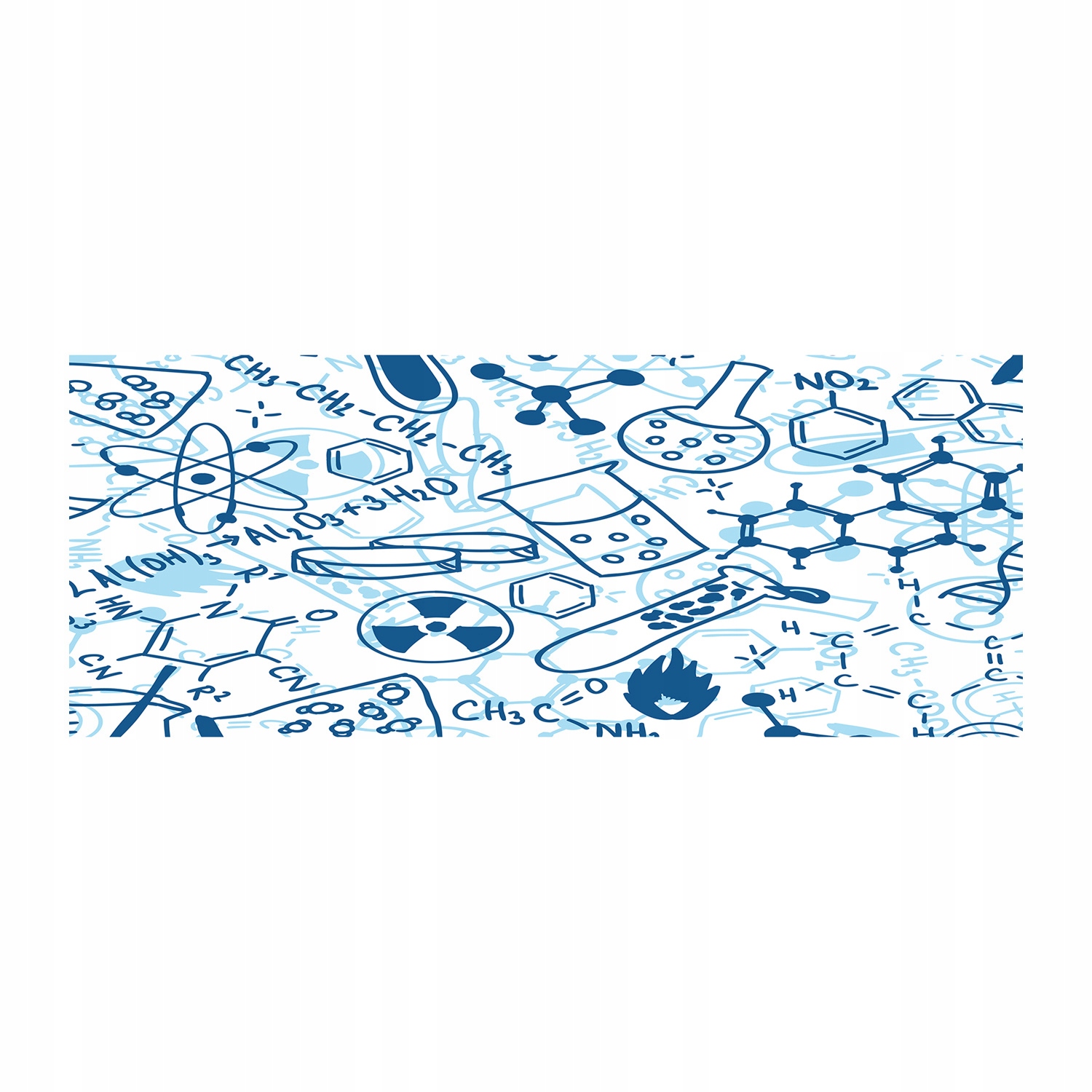 

Foto obraz na szkle akrylowym Chemia tło 125x50 cm