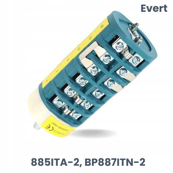 Náhrada Evert: Otočný prepínač montáže 885ITA-2, BP887ITN-2