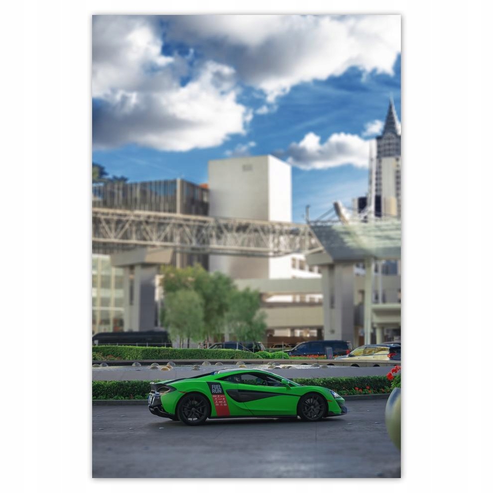

Plakat 62x93 McLarenem po Las Vegas