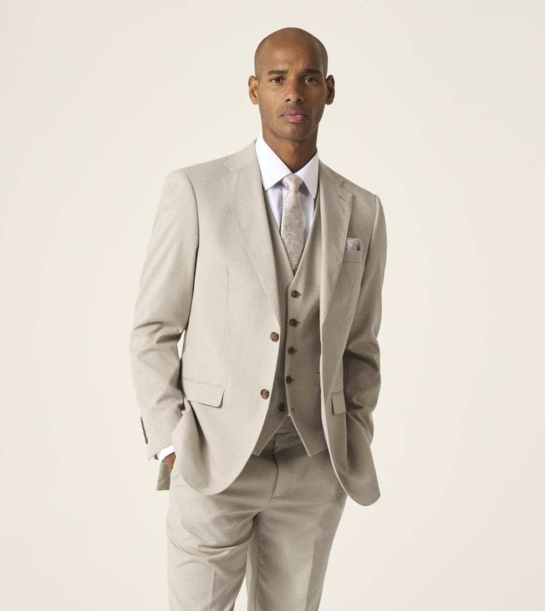 Velká Sako Béžová Caspian-skopes