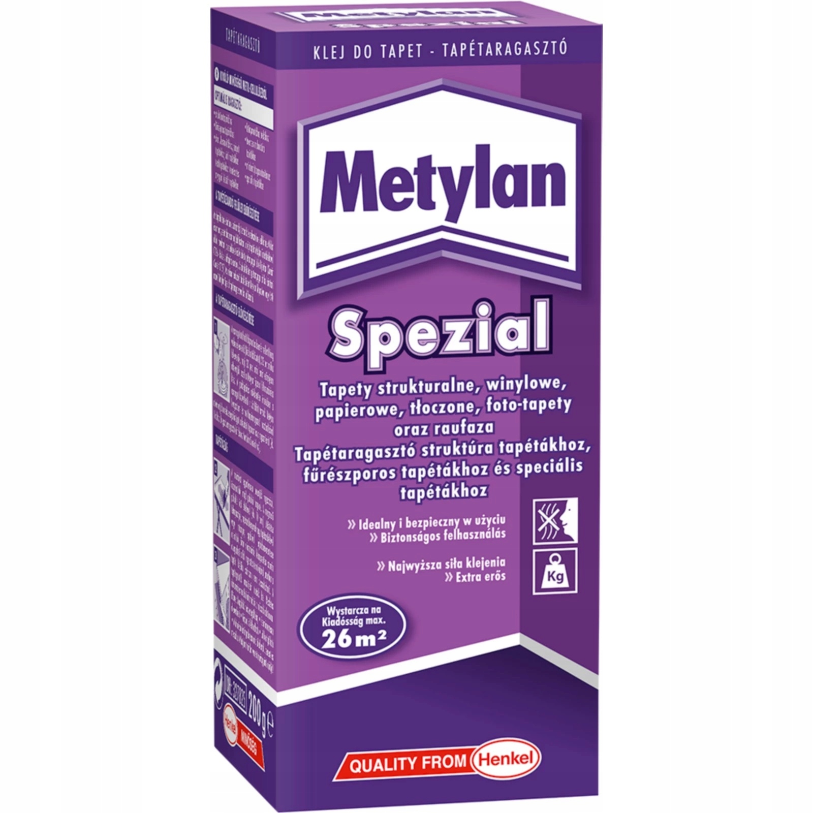 

Klej do tapet winylowych Metylan Spezial 200g