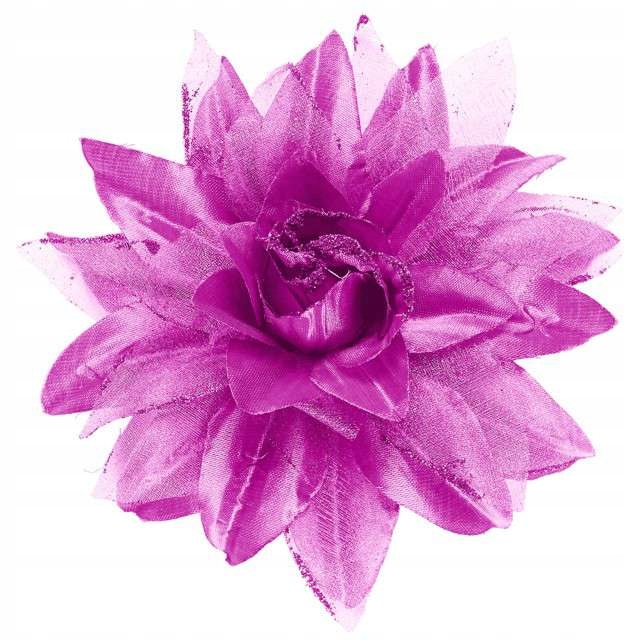 

Spinka do włosów Kwiat liliowy Hawajska brokat