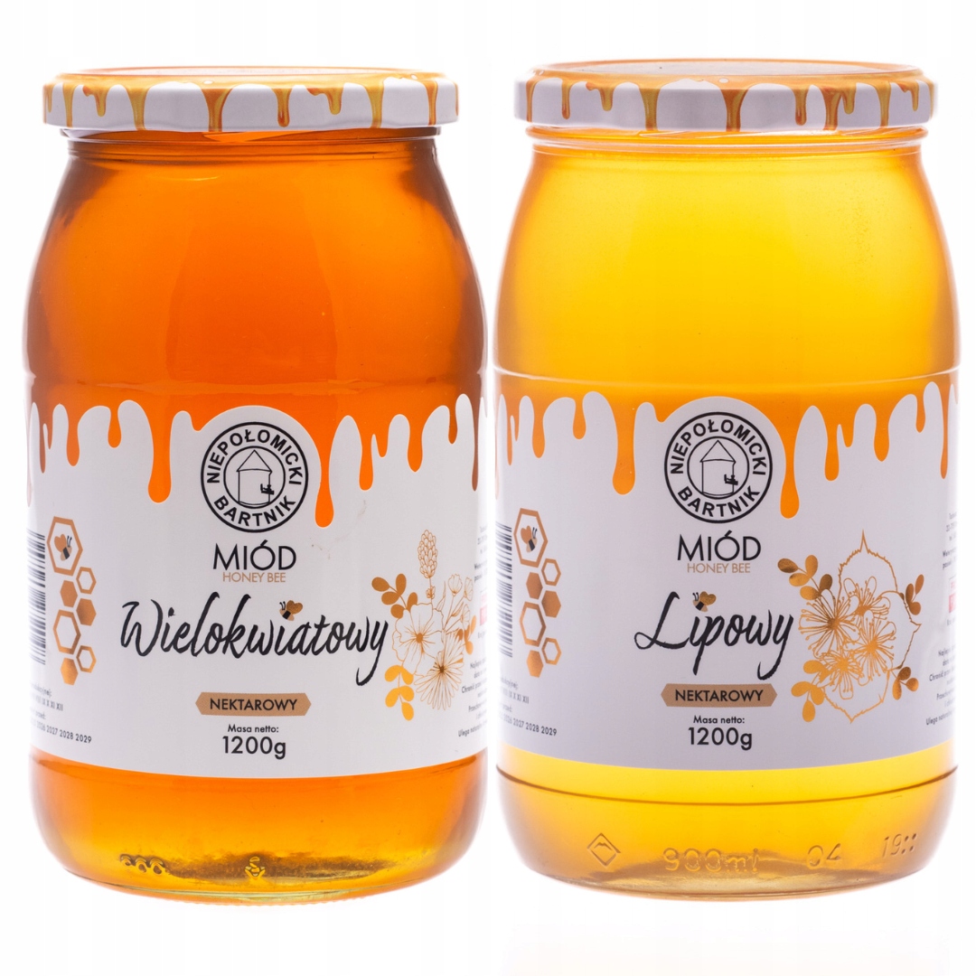 Levně Vícekvětý med 1,2 kg Lipový med 1,2 kg Pravý z Porubského pruhu