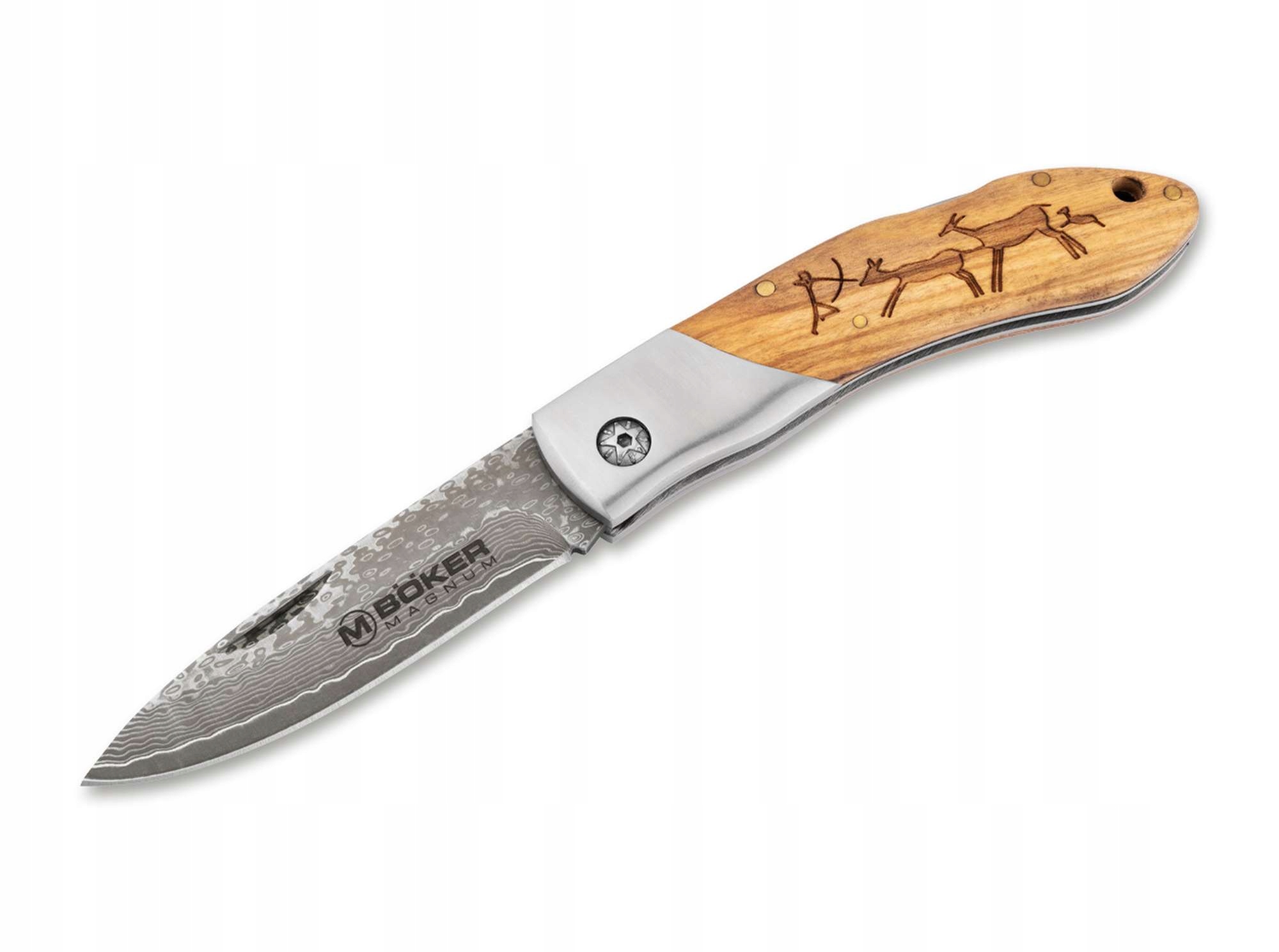 Kapesní nůž Magnum Caveman Damast