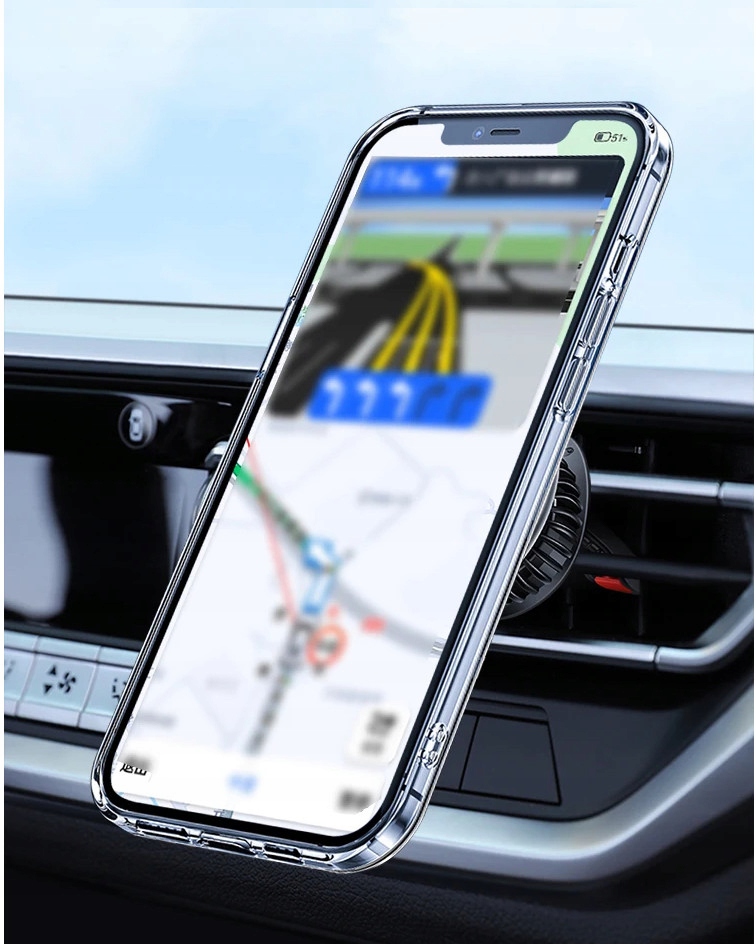 UCHWYT MAGNETYCZNY NA TELEFON do SAMOCHODU do magsafe kratki na iPHONE Kod producenta uchwyt do samochodu na telefon do kratki