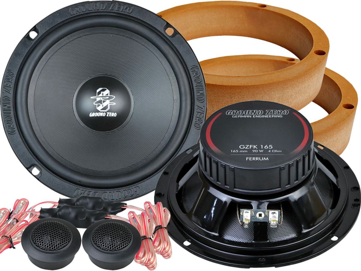 Ground Zero GZFC 165.2 BMW E46 Compact przód