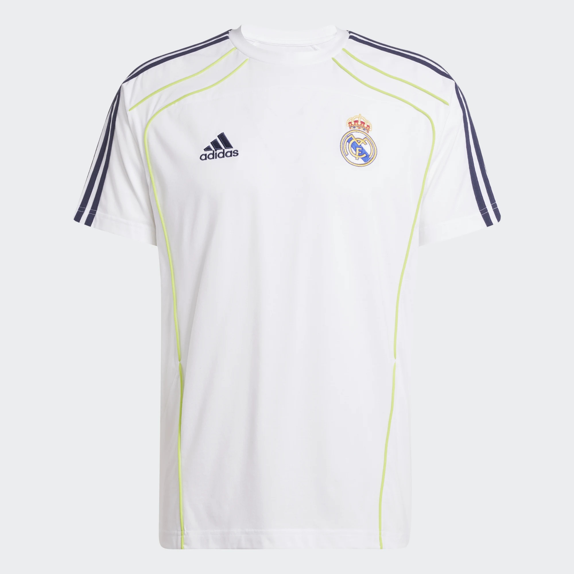 Adidas Tričko Sportovní Bavlněné Bílé Real Madrid JF2591 vel. L