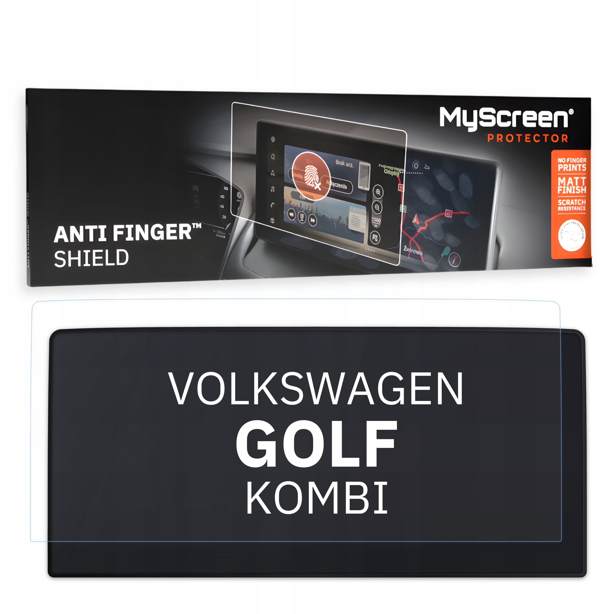 Matná fólie pro Volkswagen Golf Kombi 2020 10,25" MyScreen
