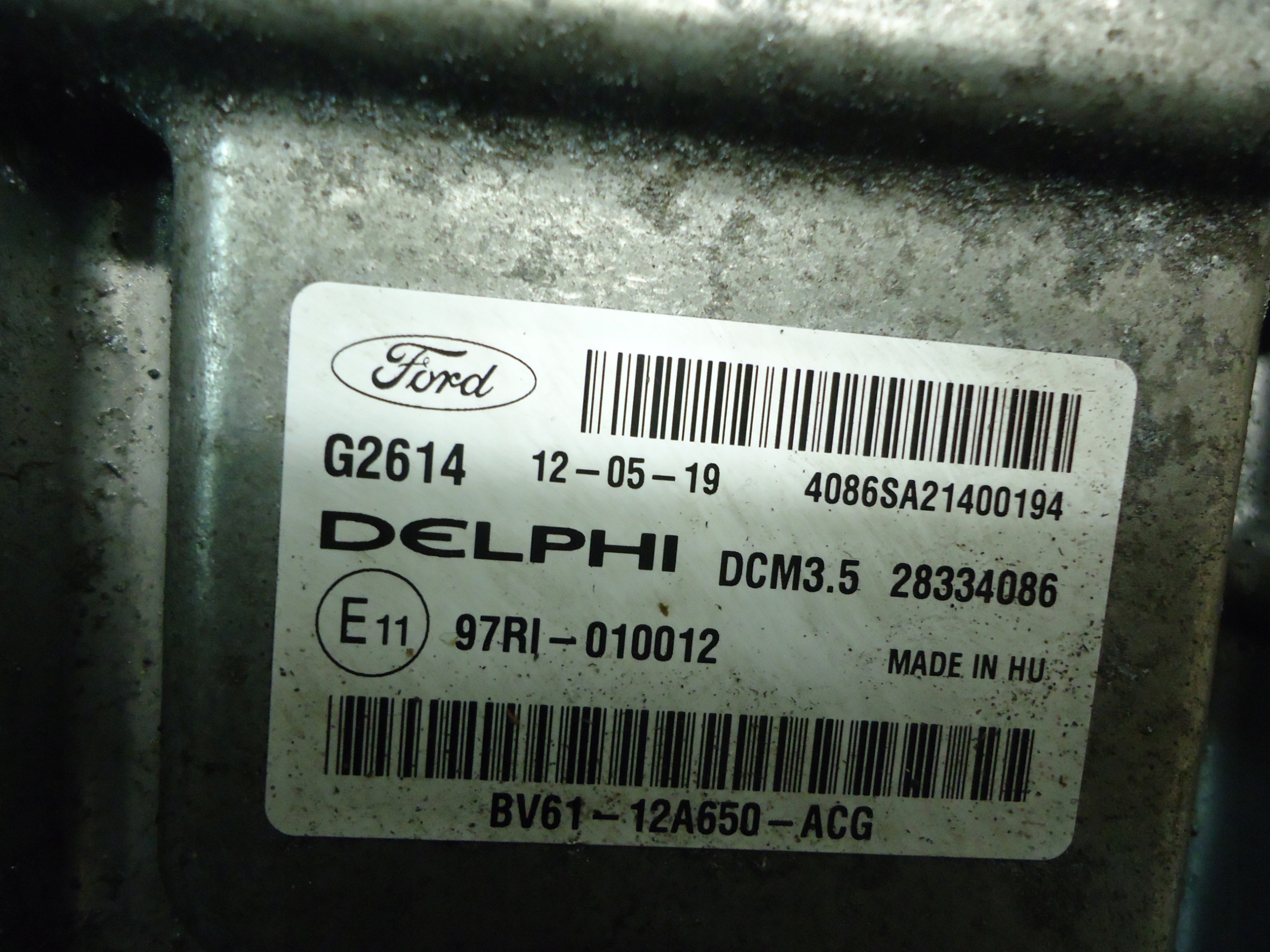 FORD FOCUS MK3 GRAND C-MAX 2.0 TDCI computer control unit BV61-12A650-ACG
