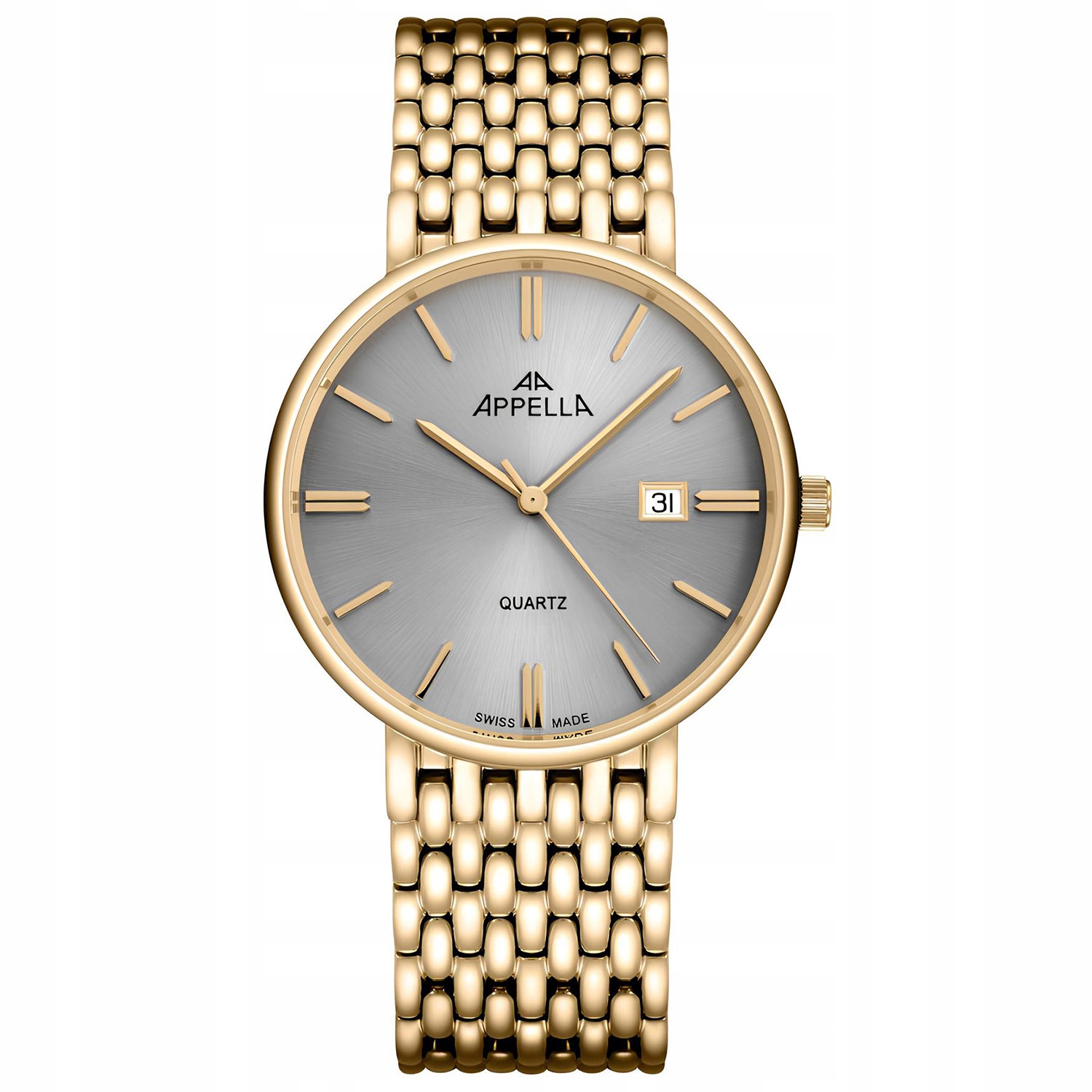 Pánské Hodinky Appella L12007.1117Q zlaté