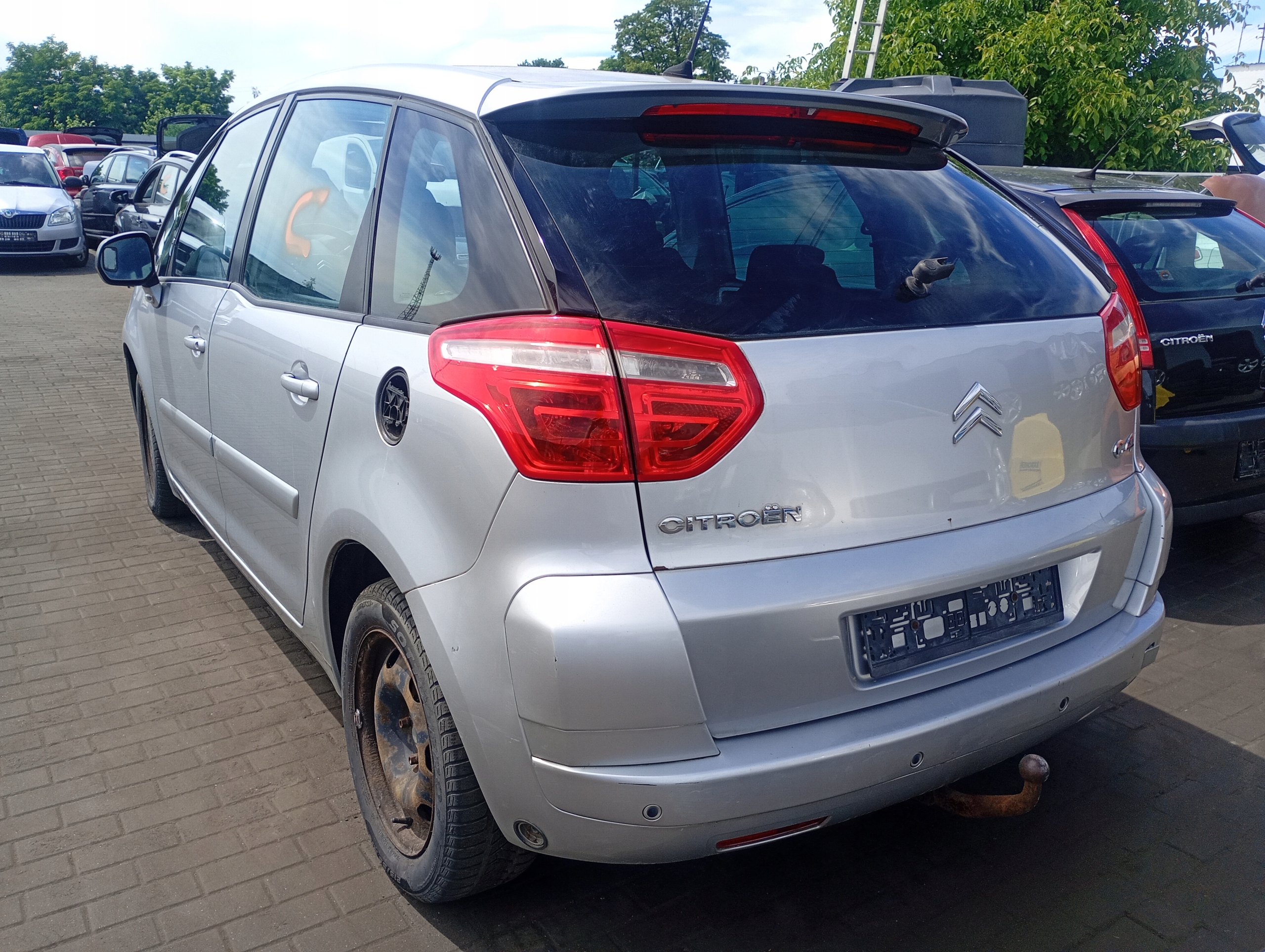 light left rear rear part Citroen C4 Picass FL 07-13