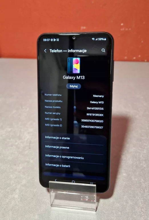 Smartfon Samsung Galaxy M13 4 GB / 128 GB 4G (LTE) zielony