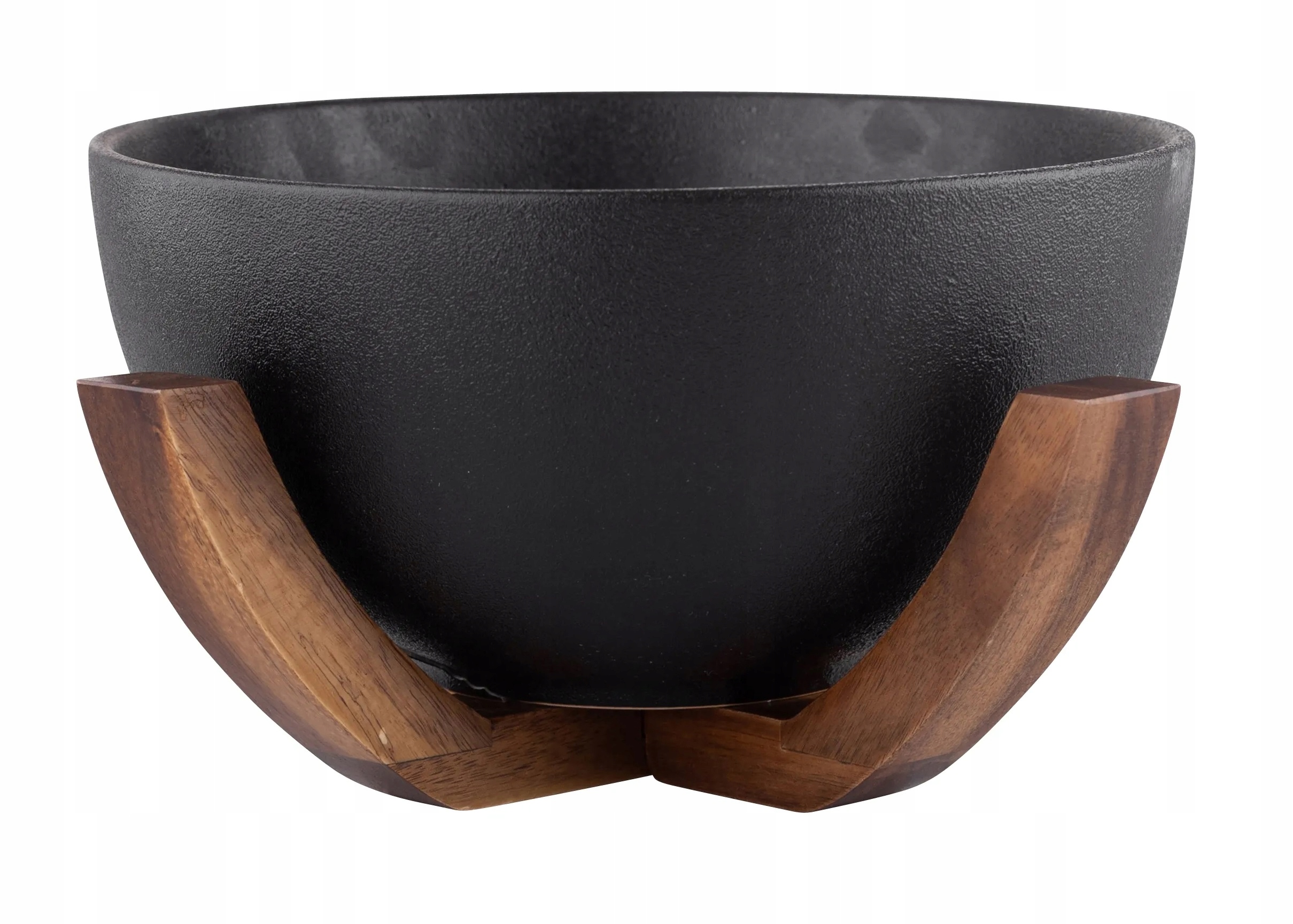 

Misa Ceramiczna Salaterka Na Sałatkę Czarna Stojak