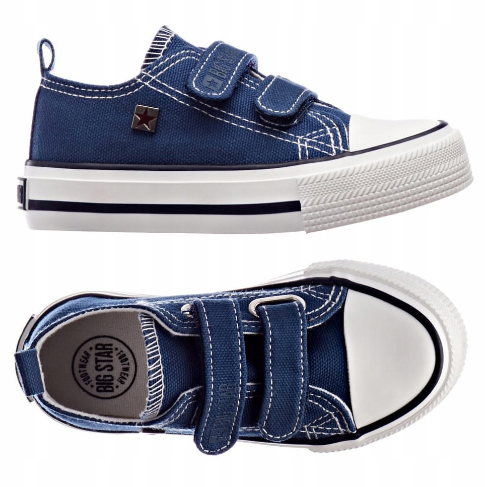 

Trampki na rzepy Dziecięce Big Star HH374097 27