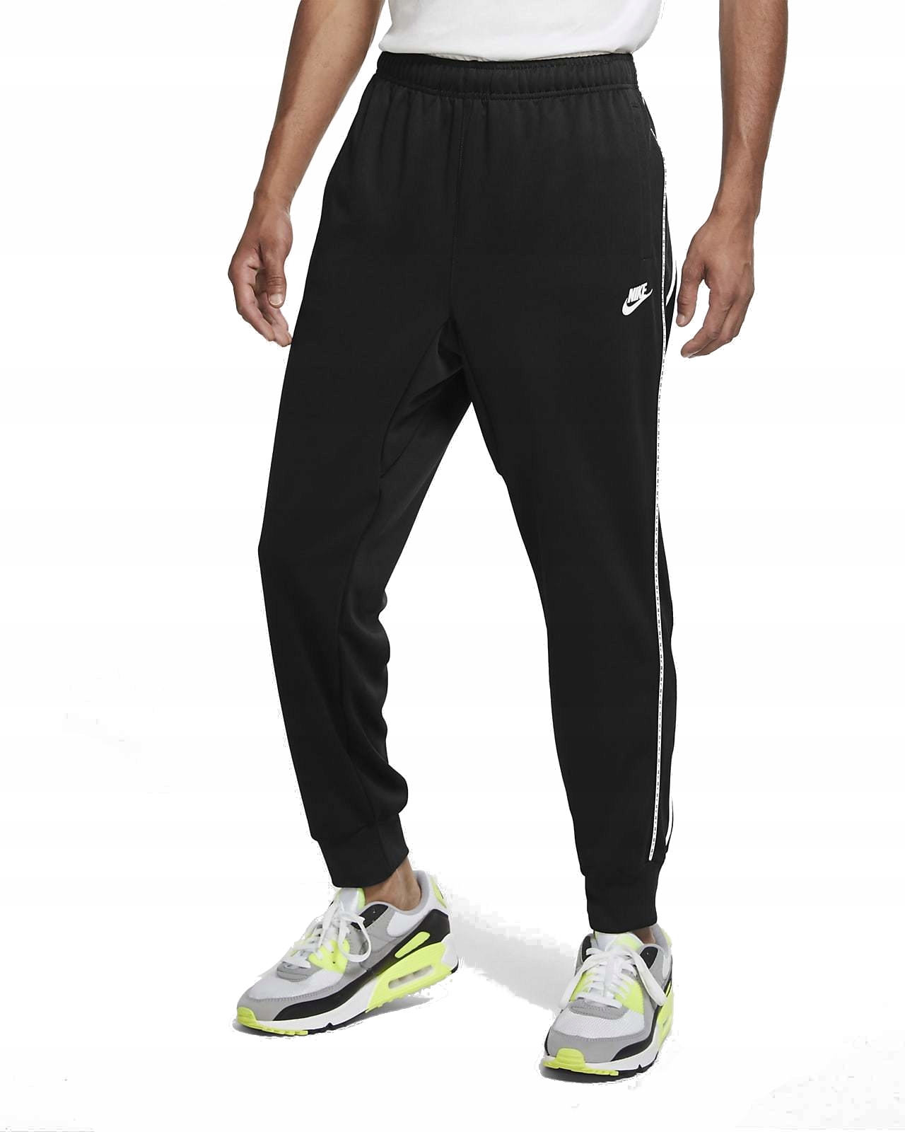 

Nike Męskie Spodnie Dresowe Jogger Czarne Nsw XXL