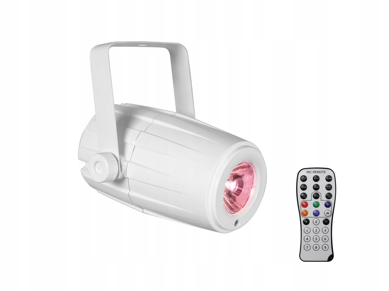 Reflektor punktowy Eurolite LED PST-5 QCL Spot WH RGBW z pilotem