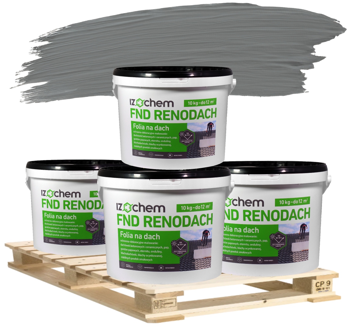 FOLIA W PŁYNIE PAPA W PŁYNIE RENODACH SZARY 50 KG BEZPIECZNY TRANSPORT