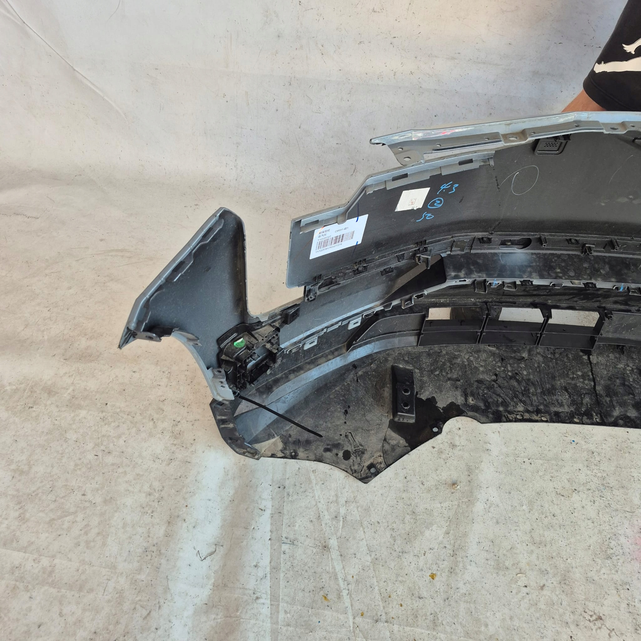 VOLVO EX30 EX 30 23- bumper front front moulding accessories 31345658