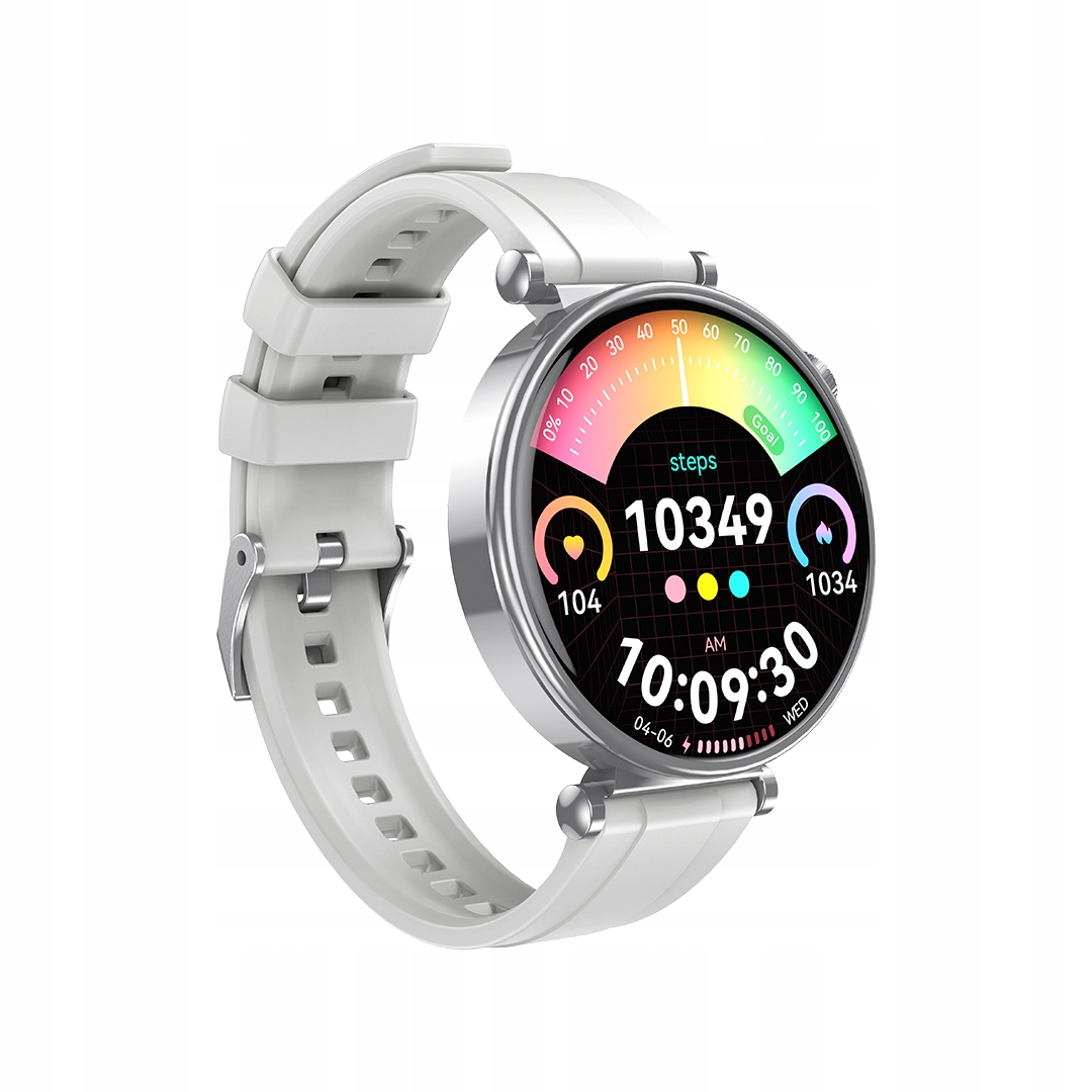 Xo Chytré Hodinky Řemínek Hodinky Pro Chytrý Telefon GT4 Mini Amoled Pulzoměr