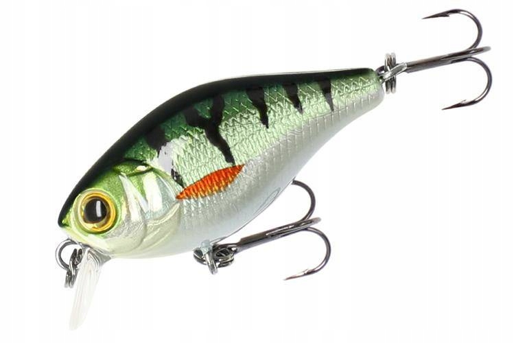 Wobler Fishunter Bold Head 4cm/NATURAL Perch Pływający 1szt Mikado