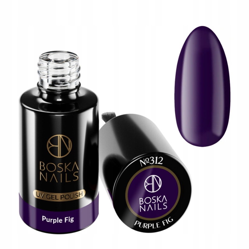 

Boska Nails Lakier hybrydowy 6ml fioletowy Śliwka