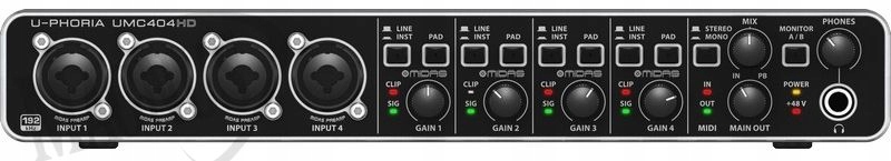 Interfejs audio Behringer U-Phoria UMC 404 HD Marka Behringer