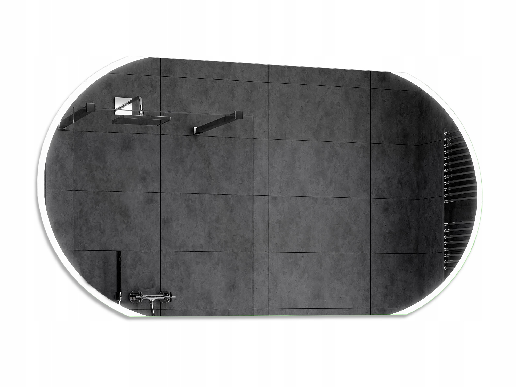 Led zrkadlo do kúpeľne s podsvietením 100x60 Baltimore