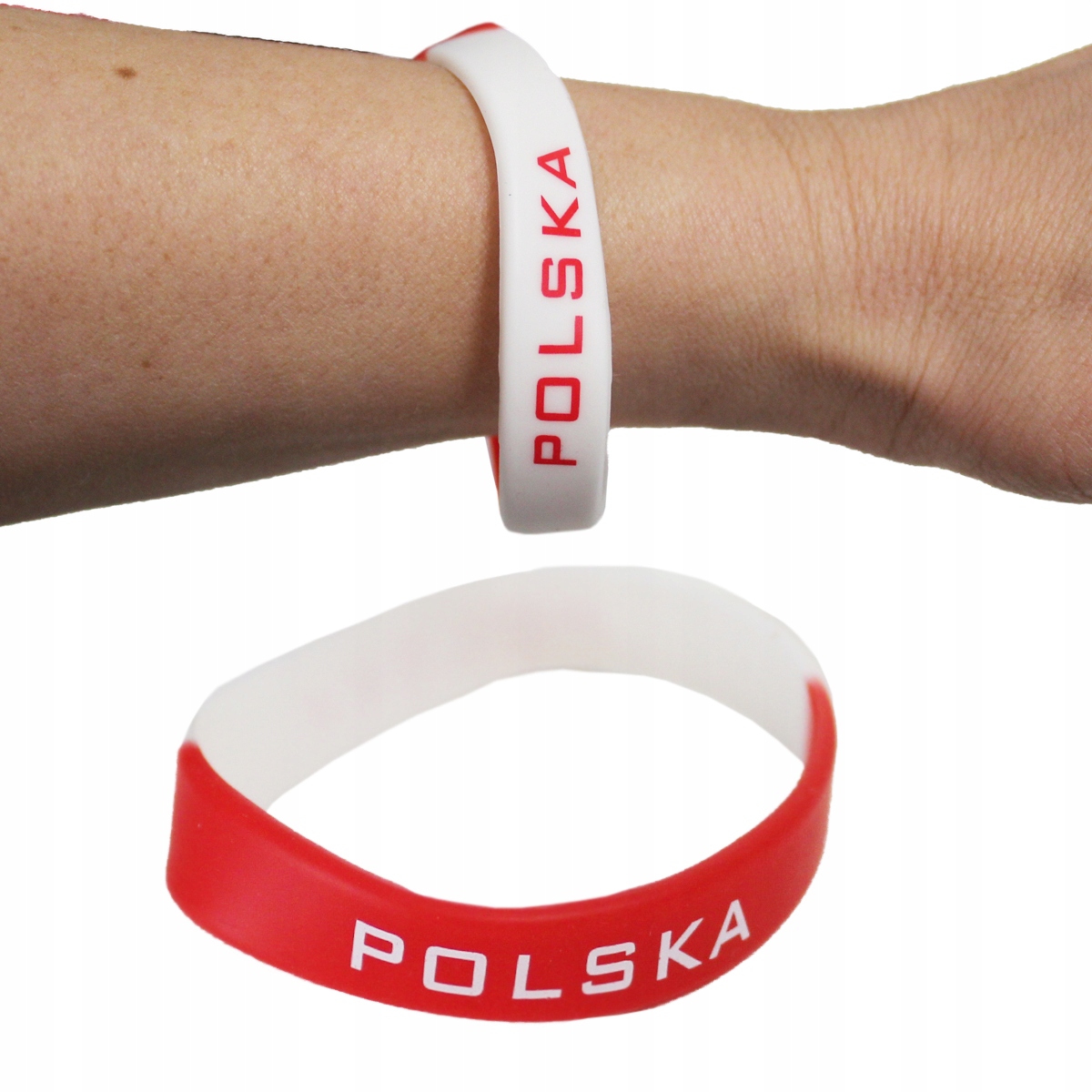 

Bransoletka Opaska Sportowa Silikonowa Polska 1SZT