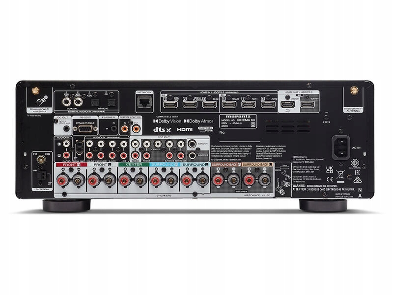 Amplituner Marantz CINEMA 60, 7.2 czarny Marka Marantz