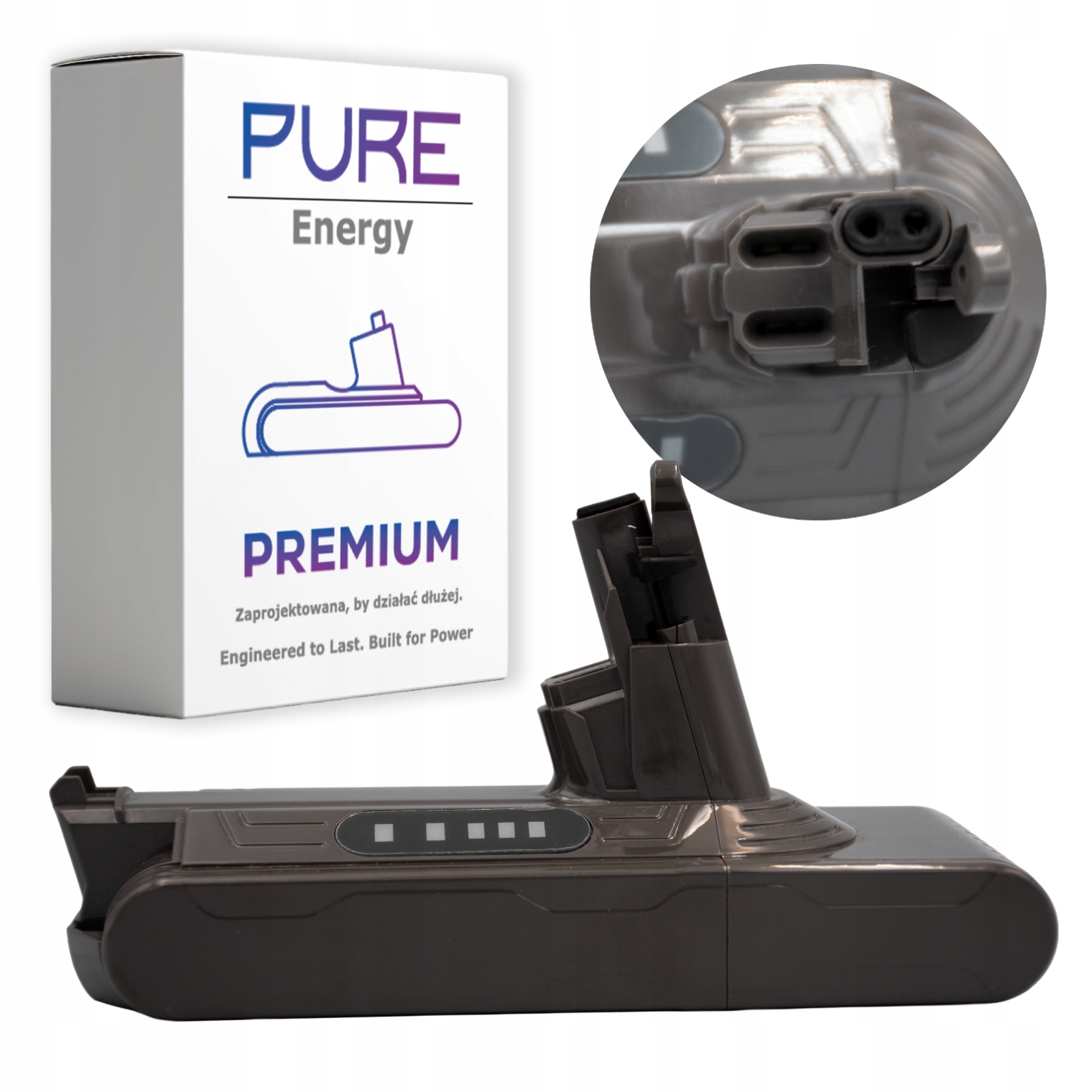 Akumulátor Baterie pro vysavač Dyson V10 SV12 Pure 25.2 V 5000 mAh