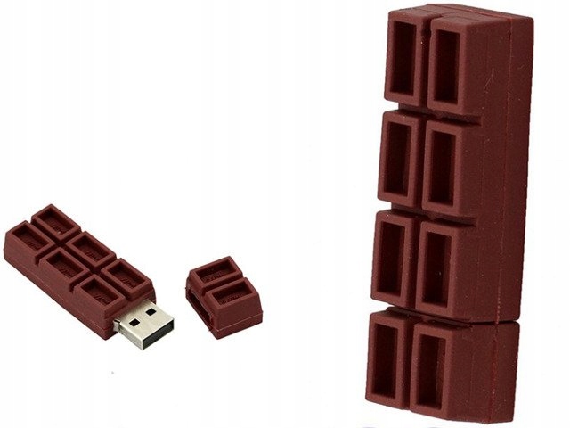 Pendrive Usb Gyors Flash Drive Ultra Memória Medál Pen Drive Csokoládé 32GB