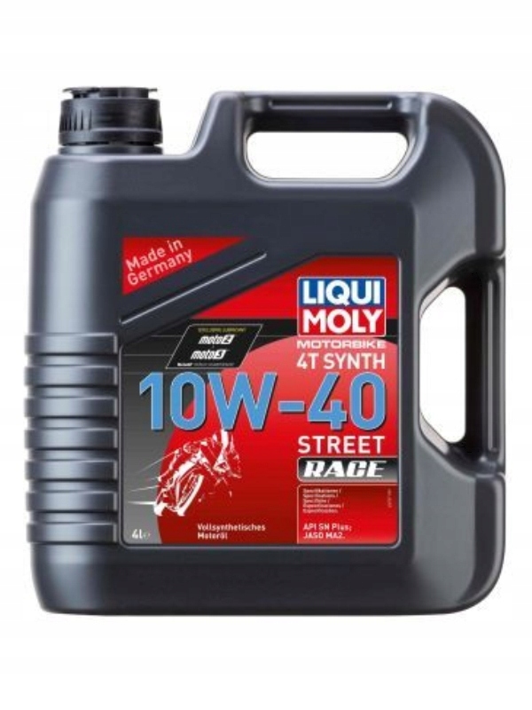 Olej Liqui Moly 10V40 4L Motorbike Synth Street Race 4T Motocykle