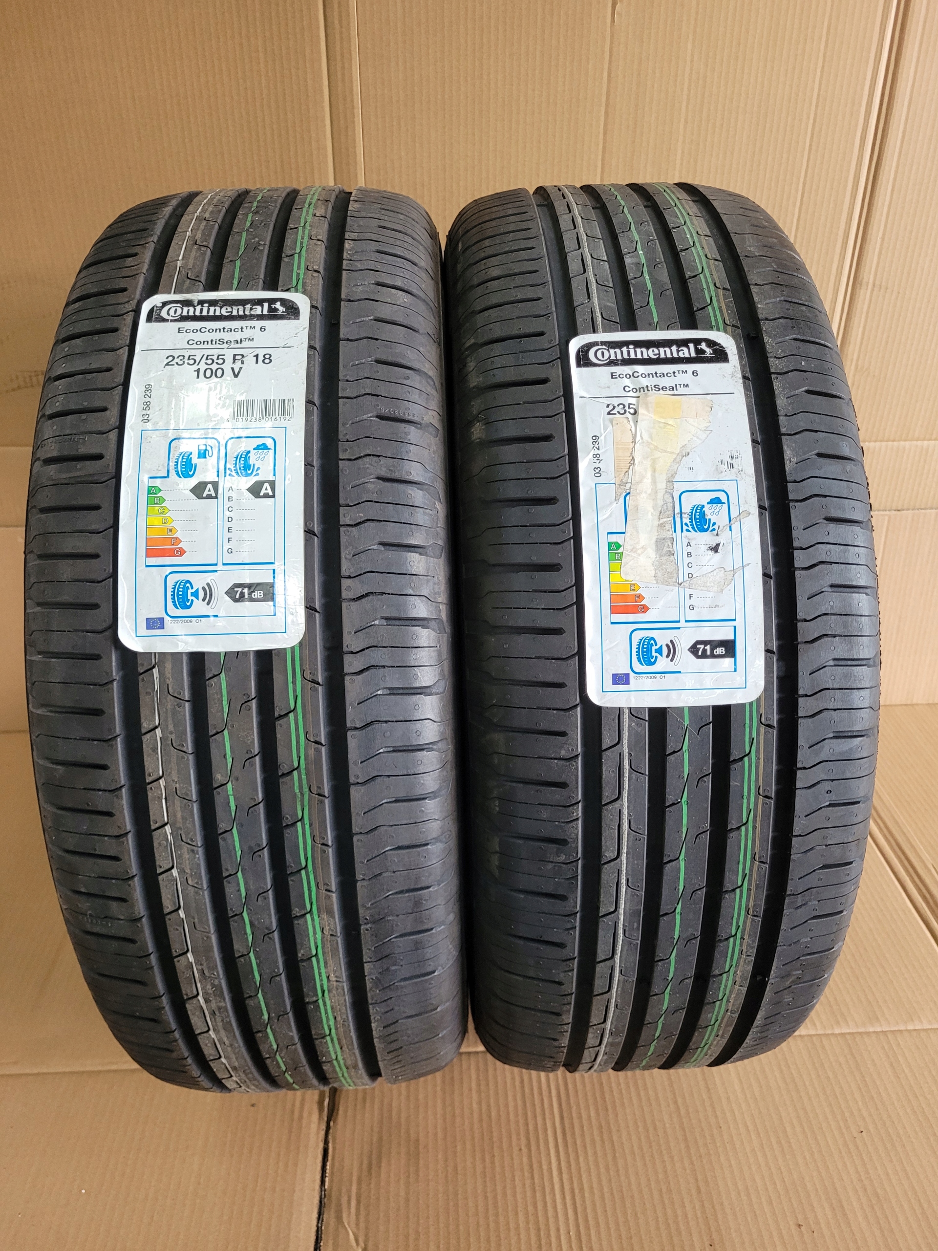 Continental EcoContact 6 235/55R18 100 V