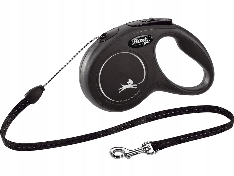 

Smycz Flexi New Classic M (5 m 20 kg) Czarny
