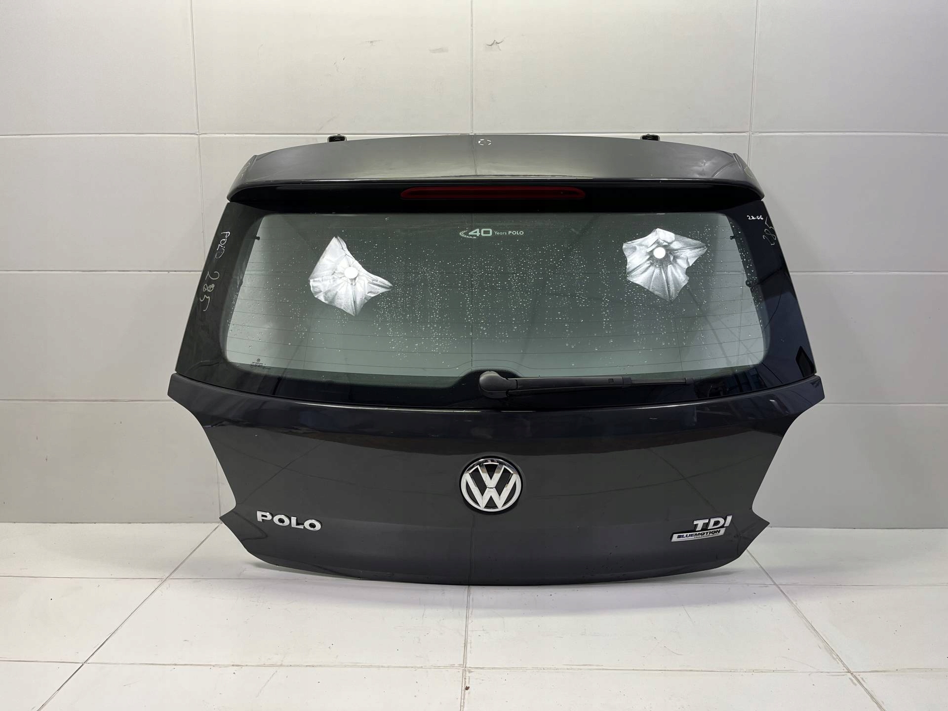 rear trunk door boot Volkswagen Polo 5 facelift 2018