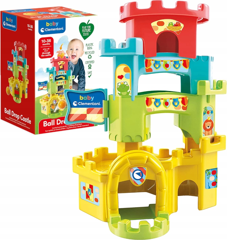 

Clementoni Baby Wieża Z Kuleczkami Kulodrom 10M+
