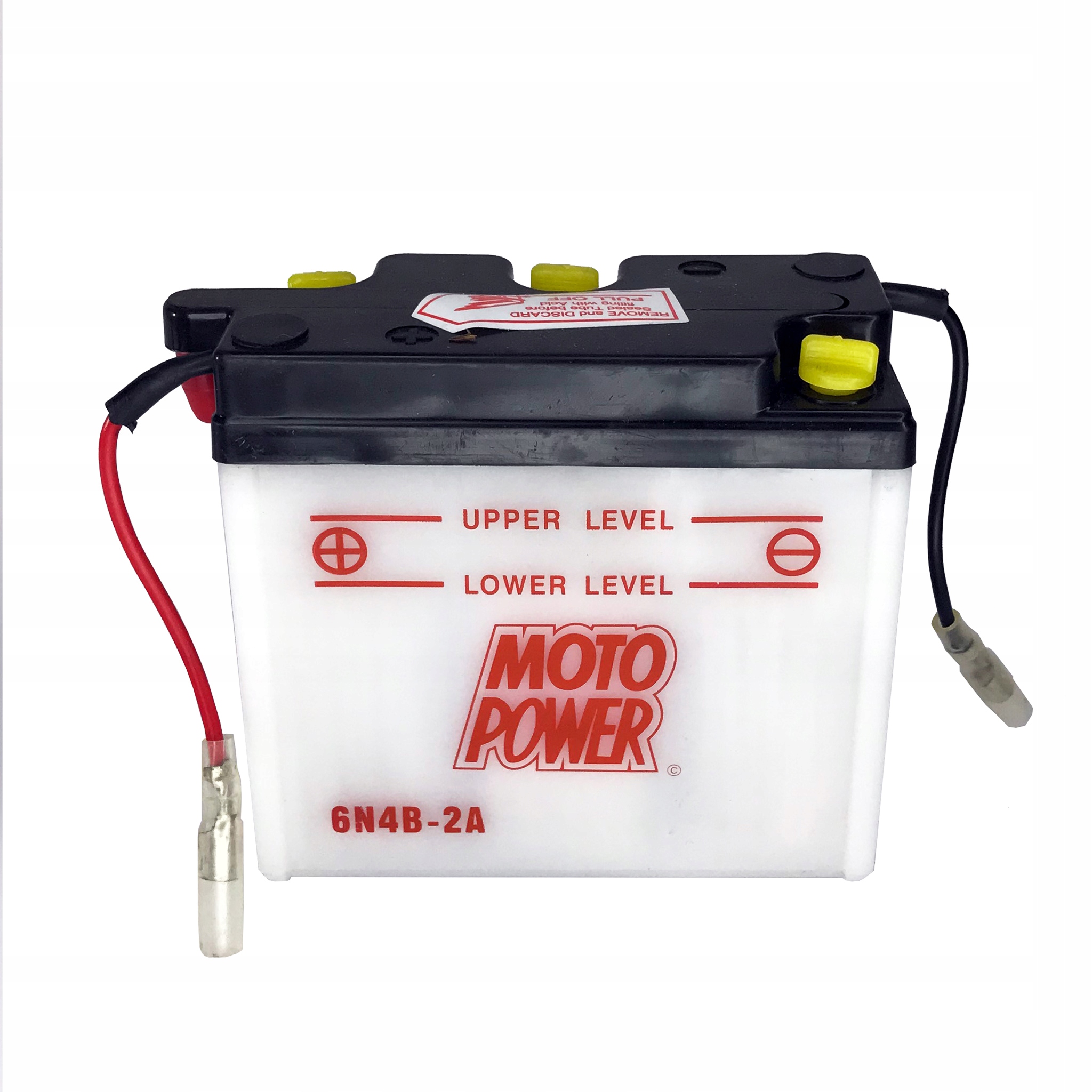 

Motocyklowy akumulator 6V 4Ah 6N4B-2A Motopower