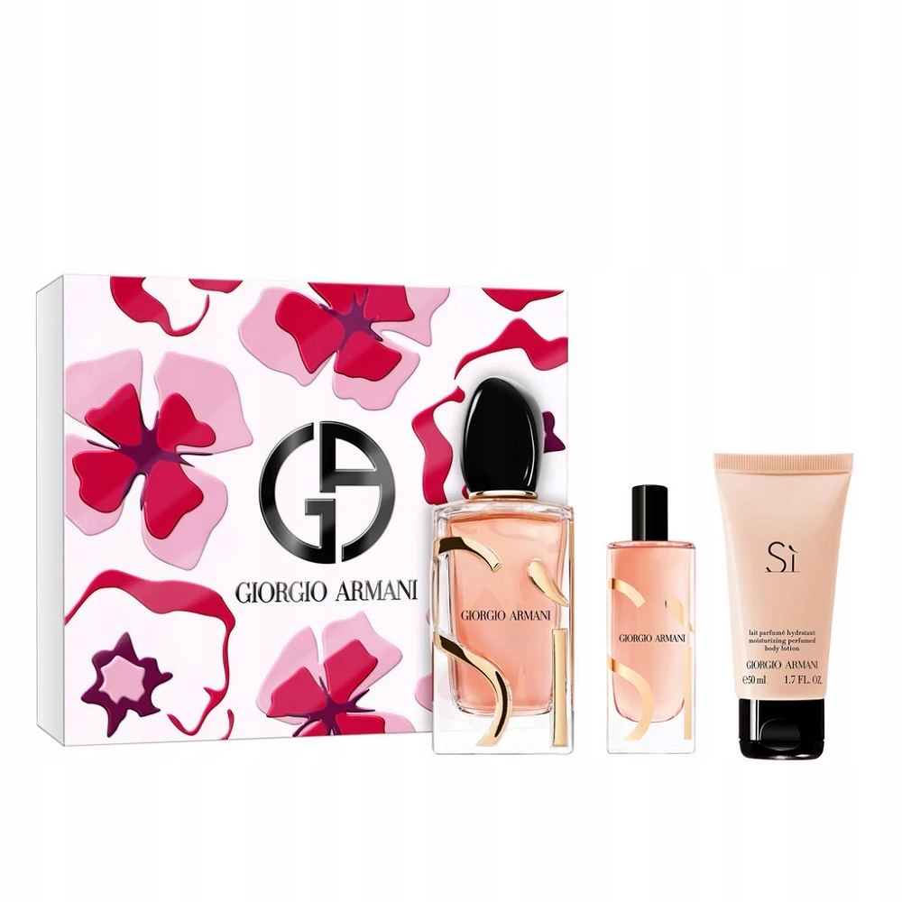 Intenzivní sada Si Intense 100 ml balzám 50 ml sprej 15 ml Giorgio Arman