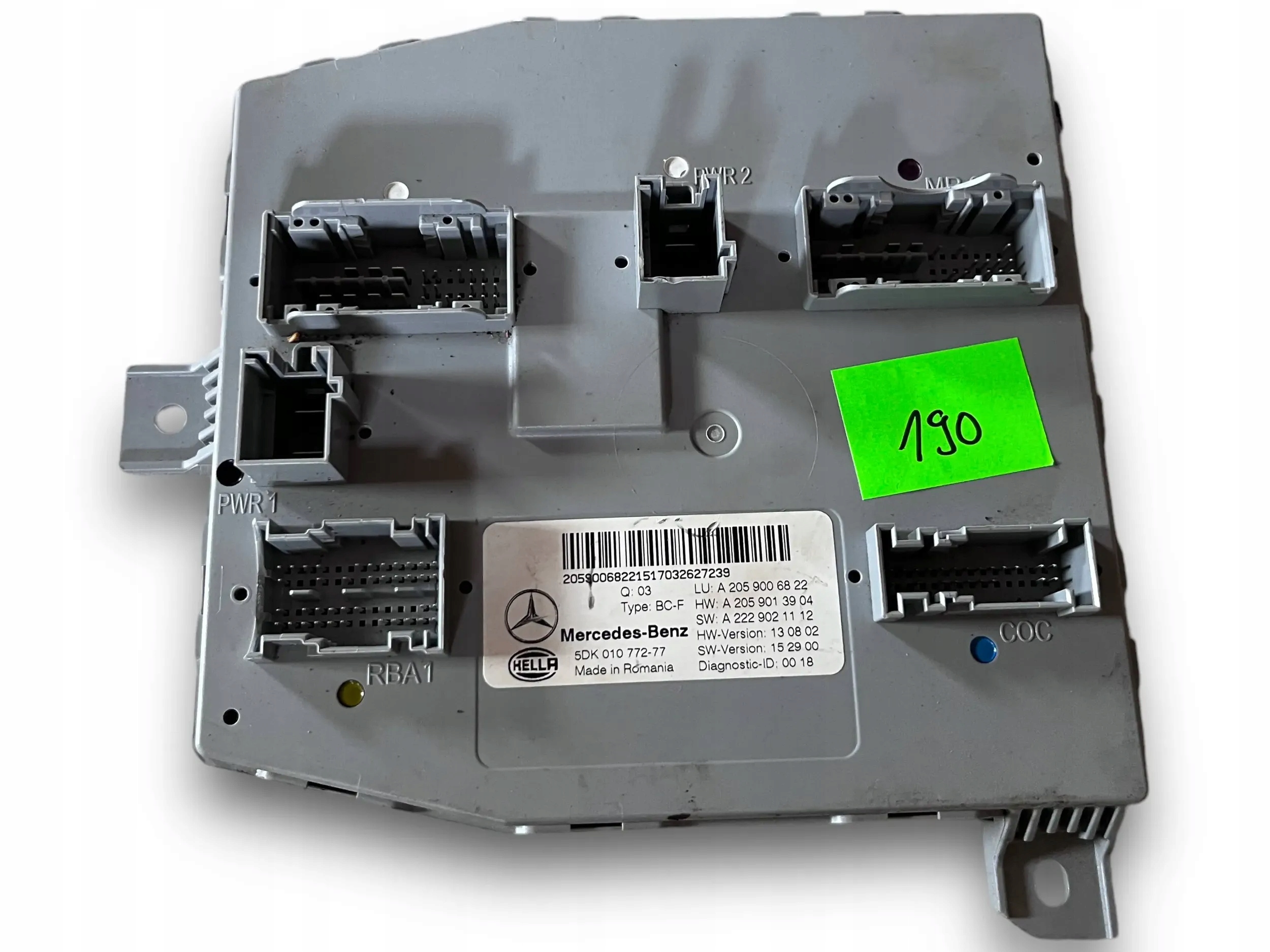 MERCEDES C KLASA W205 module SAM 2059006822 @M