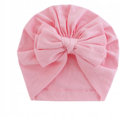 

Czapka Niemowlęca Wiosna Jesień Turban 0-12mies