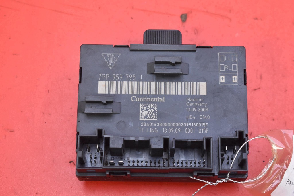 control unit module door right rear part 7PP959795J PORSCHE PANAMERA 970 09-13