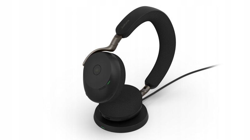 Jabra Evolve3 75, Ms, Link390a, Black, Wlc Chrg 37599-999-989