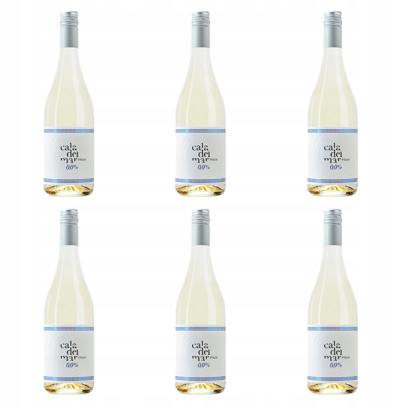 Cala Del Mar Moscato Frizzante nealkoholické víno bílé, sladké 750 ml X6