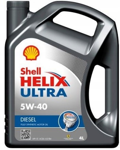 

Olej Shell 5W/40 Helix Ultra Diesel 4L