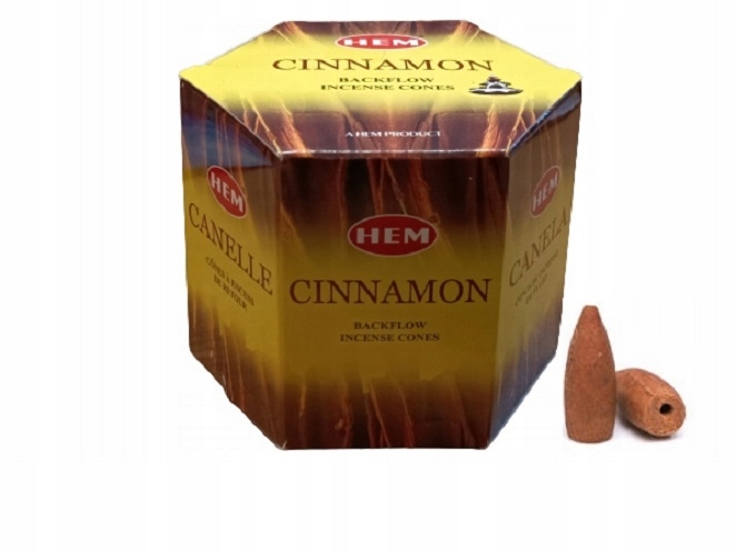 

Kadzidła Backflow Cinnamon Hem 40 szt. Cynamon