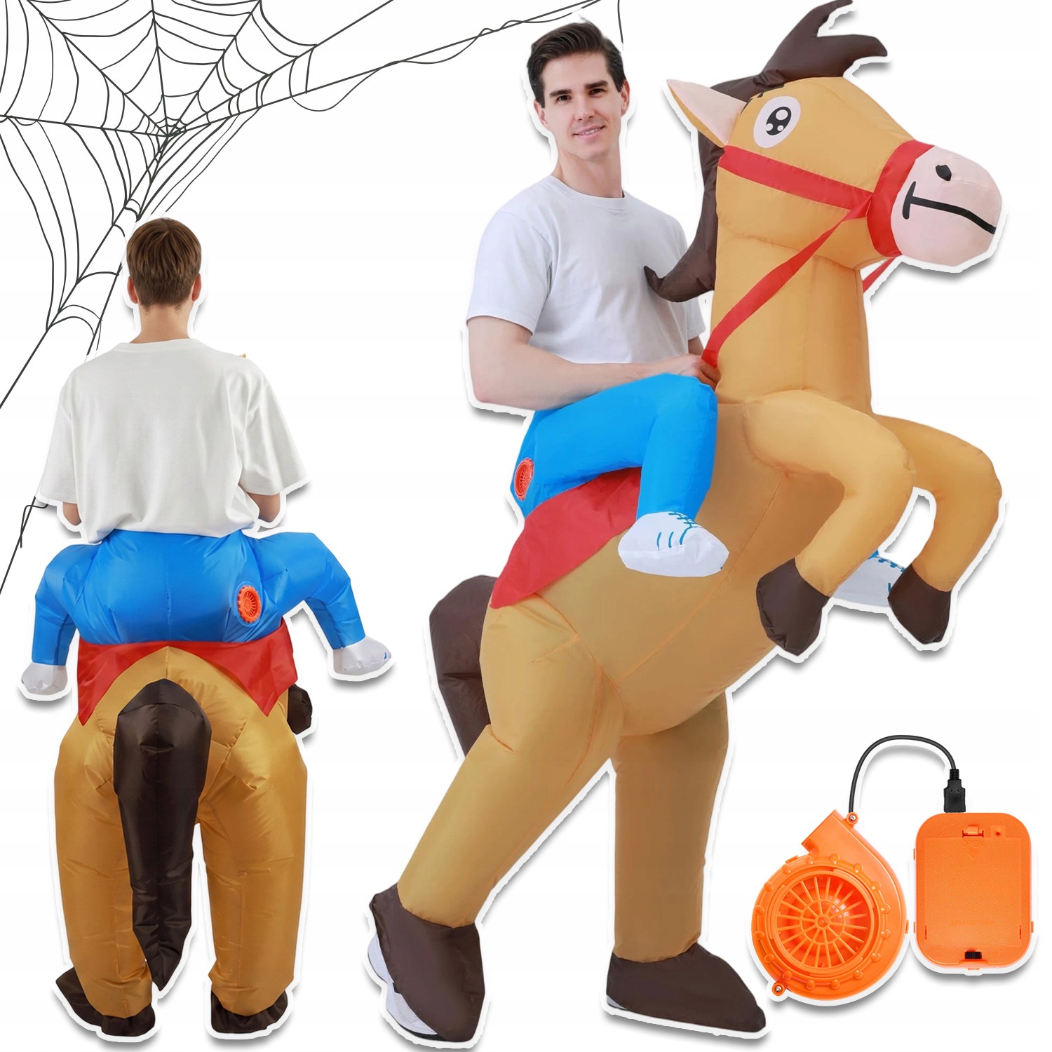 Kostým Nafukovací Kostým Koně Převlek Na Halloween Cosplay