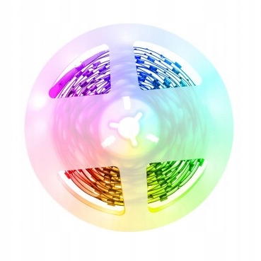 Led pásek Smd 3838 24V 120 LED/m barevný Rgb barevný Pcb 8 mm IP20 5 m