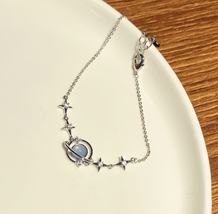 Bransoletka Saturn Łańcuszek Planeta Y2K Rodzaj Wyrób jubilerski